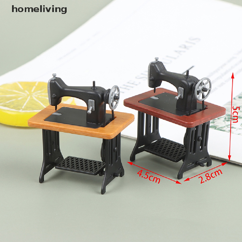 Mô Hình Máy May Mini Tỉ Lệ 1: 12 Trang Trí Nhà Búp Bê