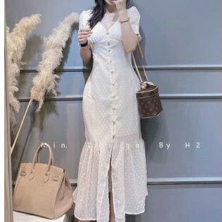 Đầm Thủy Tề "Bigsize" Nút Ngọc