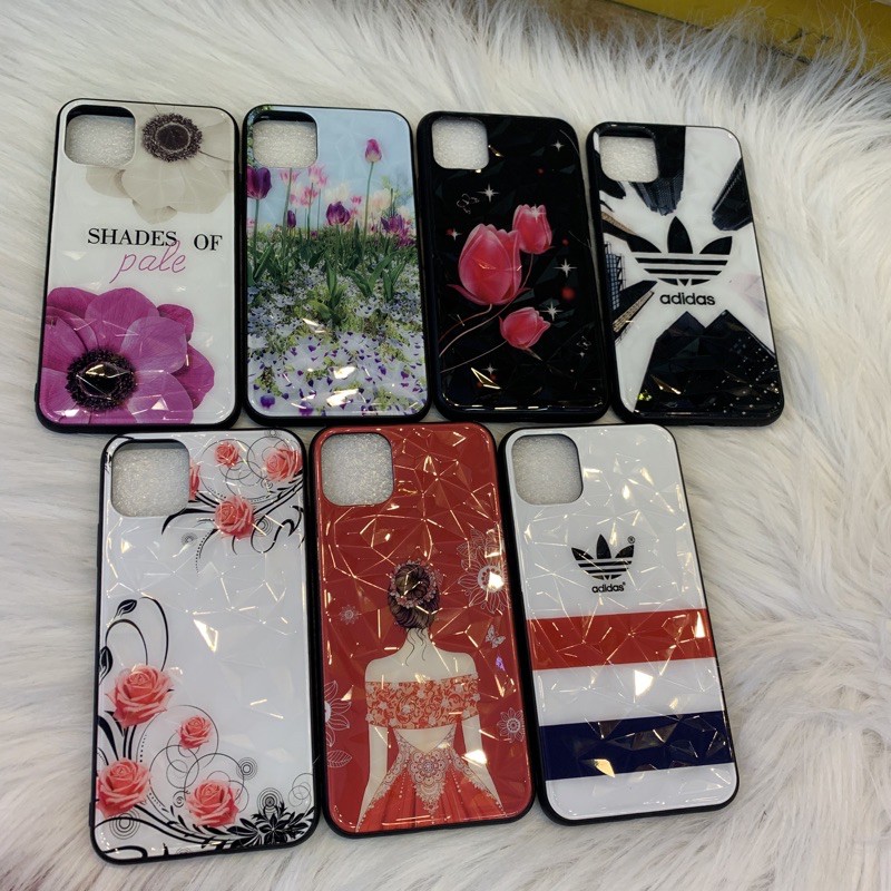 Ốp lưng iphone 11promax 3D/ vân đá