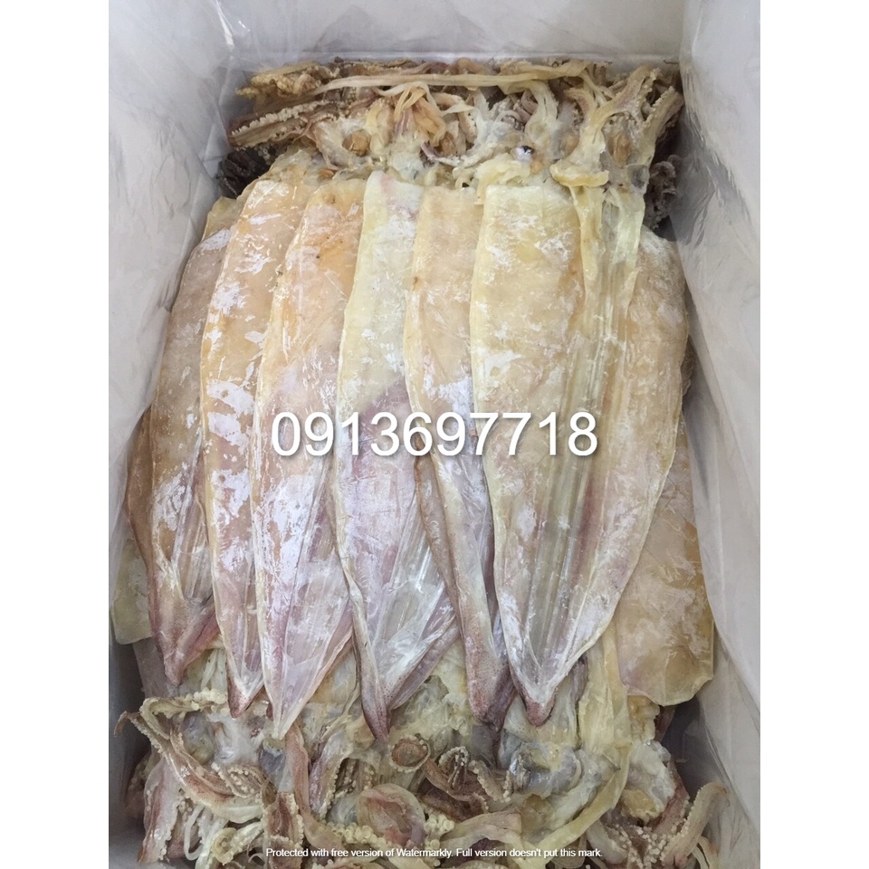 KHÔ MỰC Cà Mau Xuất Khẩu Màu Loại Nhất VIP DÀY ĐẸP Túi 1kg🦑 MÀU LOẠI NHẤT DÀY ĐẸP- SIZE 7-9 CON/KG HÚT CHÂN KHÔNG
