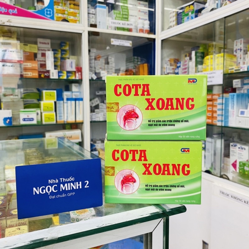 ✅ [Chính Hãng] COTA XOAN COTA XOANG ( hộp 50 viên ) hổ trợ viêm mũi dị ứng Viêm xoang