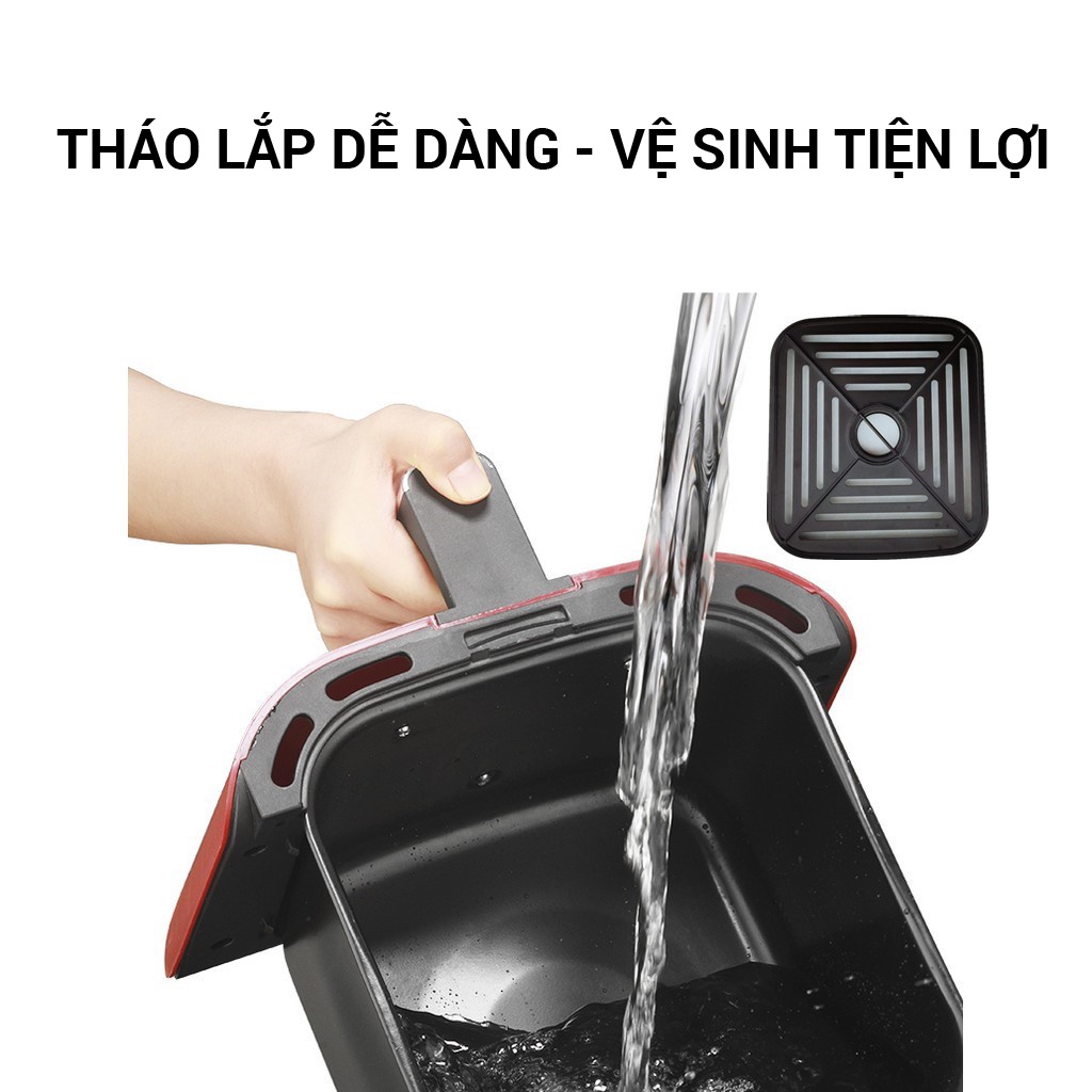 Nồi Chiên Không Dầu 5L-1350W SƯƠNG MAI Sản Phẩm Chính Hãng Bảo Hành 12 Tháng, 1 Đổi 1 Trong 30 Ngày SM00240