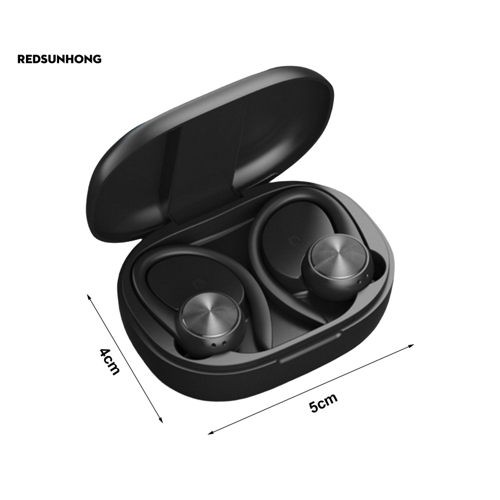 Tai Nghe Không Dây RSH.z Bluetooth 5.0 Âm Thanh Siêu Trầm Có Móc Vành Tai R200