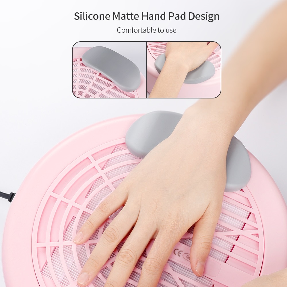 Foreverlily Máy Hút Bụi Làm Sạch Móng Tay Chuyên Dụng Công Suất 80W