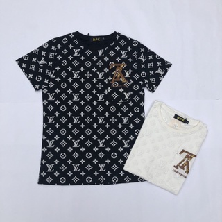 Áo phông nam LV in vân nổi cực sang mới 2021