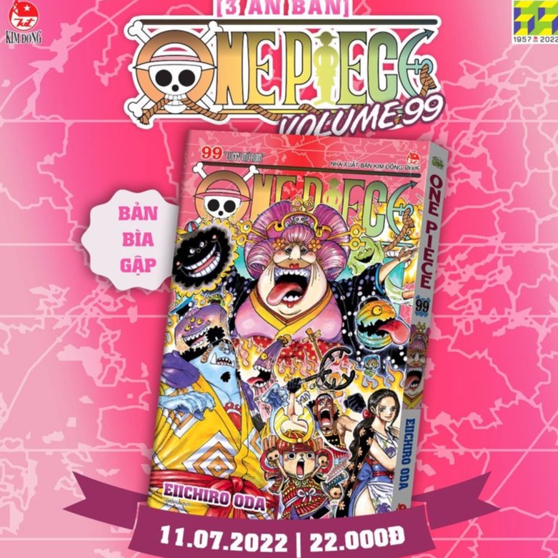 Truyện - One Piece Tập 99 100 101 limit + Bìa Rời