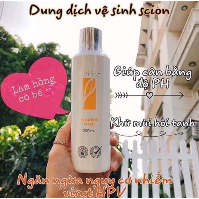 (Authentic) Rửa vệ sinh phụ nữ SCION nhập khẩu Mỹ chính hãng - TRÙM SỈ