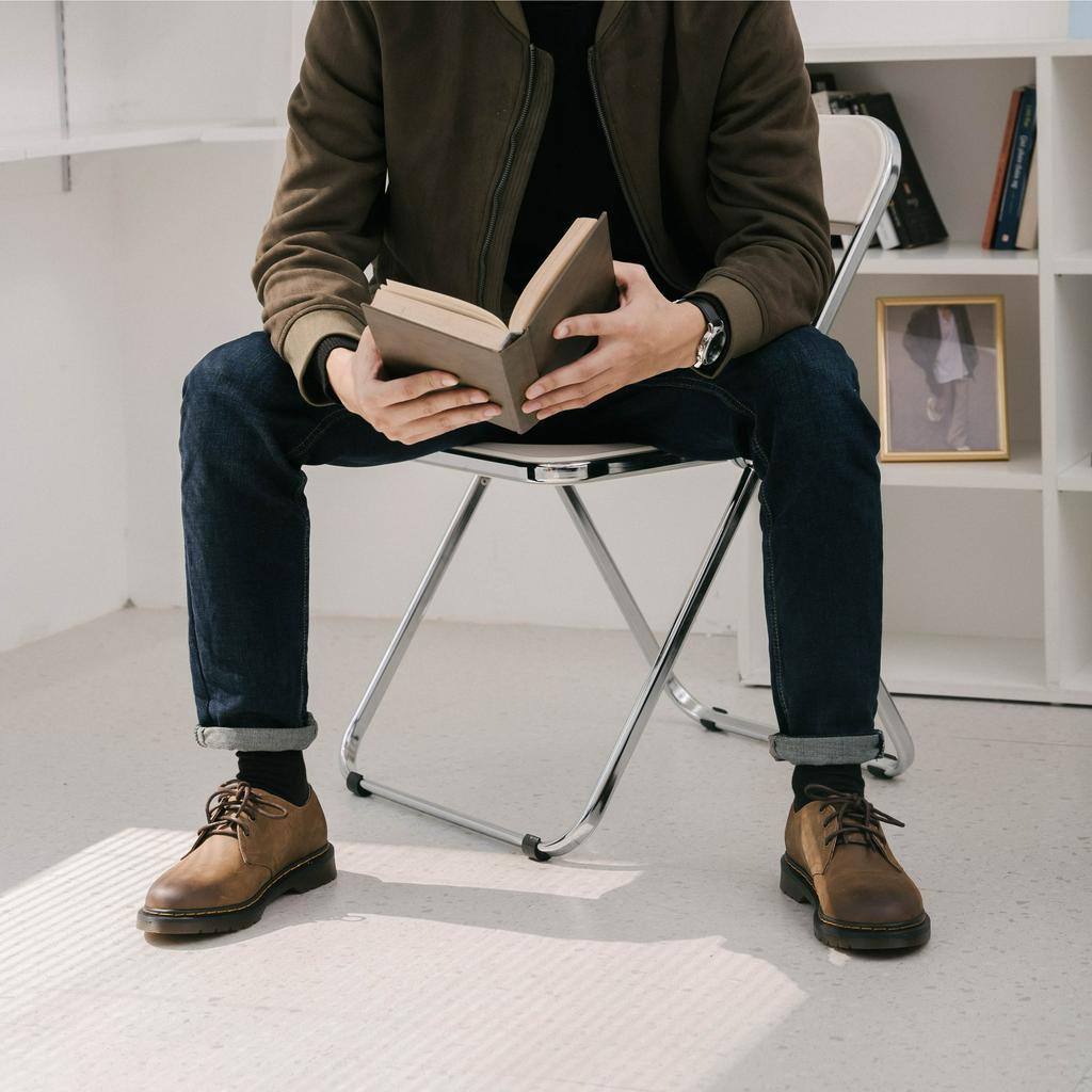 Derby Martens Da Sáp - Giày Đốc Da Thật - Phiên Bản 1461 - Đế Crepe - Màu Nâu Bạc Xỉu - Nâu Cacao - Đức Linh EZB151