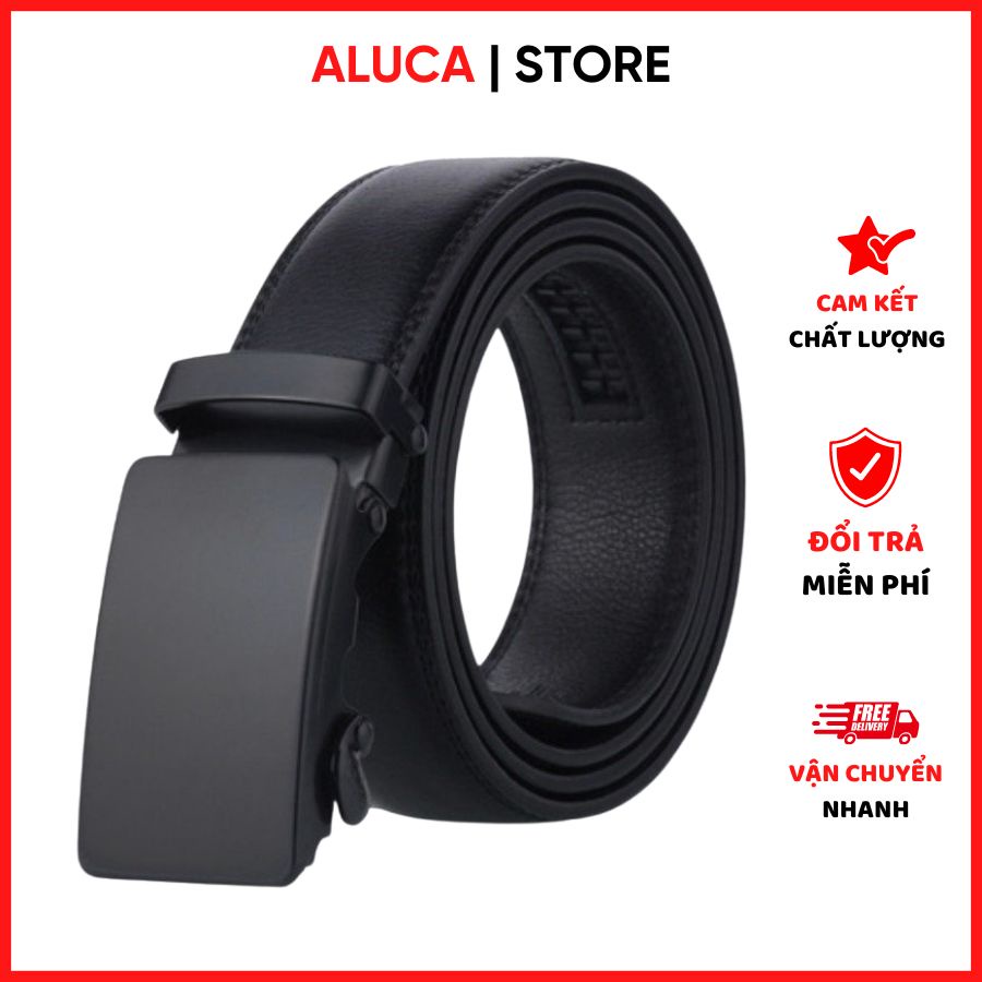 Thắt Lưng Nam Khóa Kim Dây Da Cao Cấp Tặng Kèm Hộp | TL_D06 - aluca_store