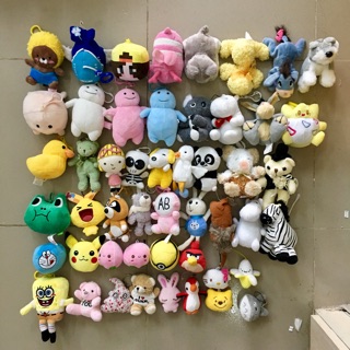 Set gấu bông móc khoá quà tặng 50c