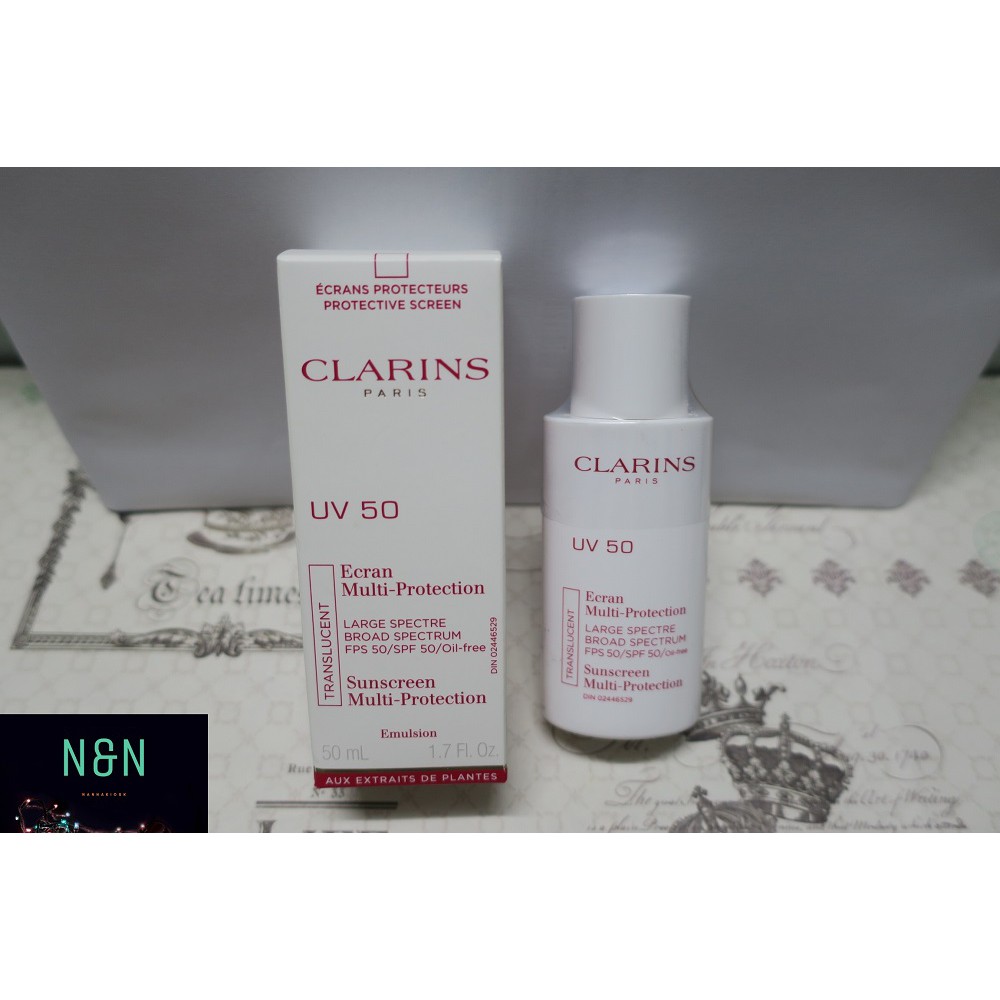 Kem chống nắng Clarins - Sunscreen Multi Protection UV50 Translucent - 50ml