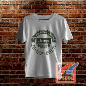 Áo Thun In Logo Jeep Phong Cách Mỹ Cá Tính