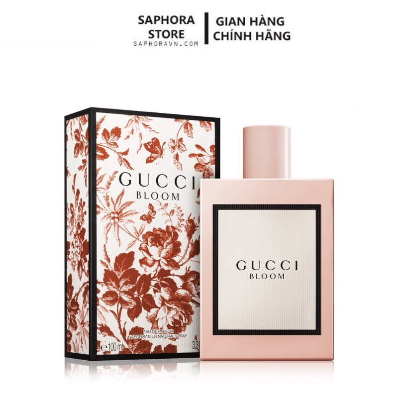 Nước Hoa Nữ Gucci Bloom EDP For Woman 100ml - Nước Hoa Chinh Hãng Được Nhập Khẩu Tại Pháp