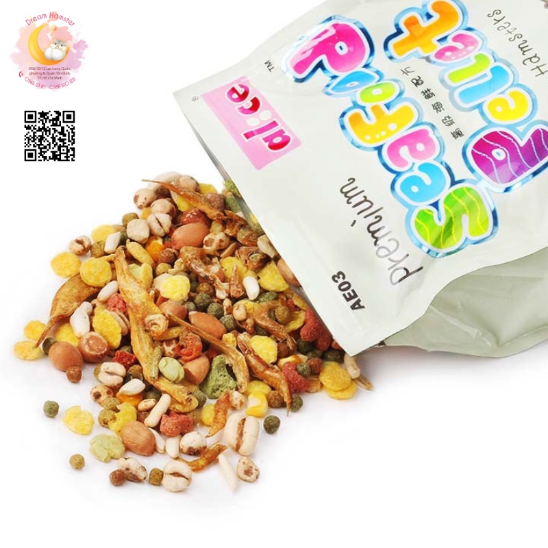 Thức ăn hải sản cao cấp Seafood Pellet (Alice) - 600gr