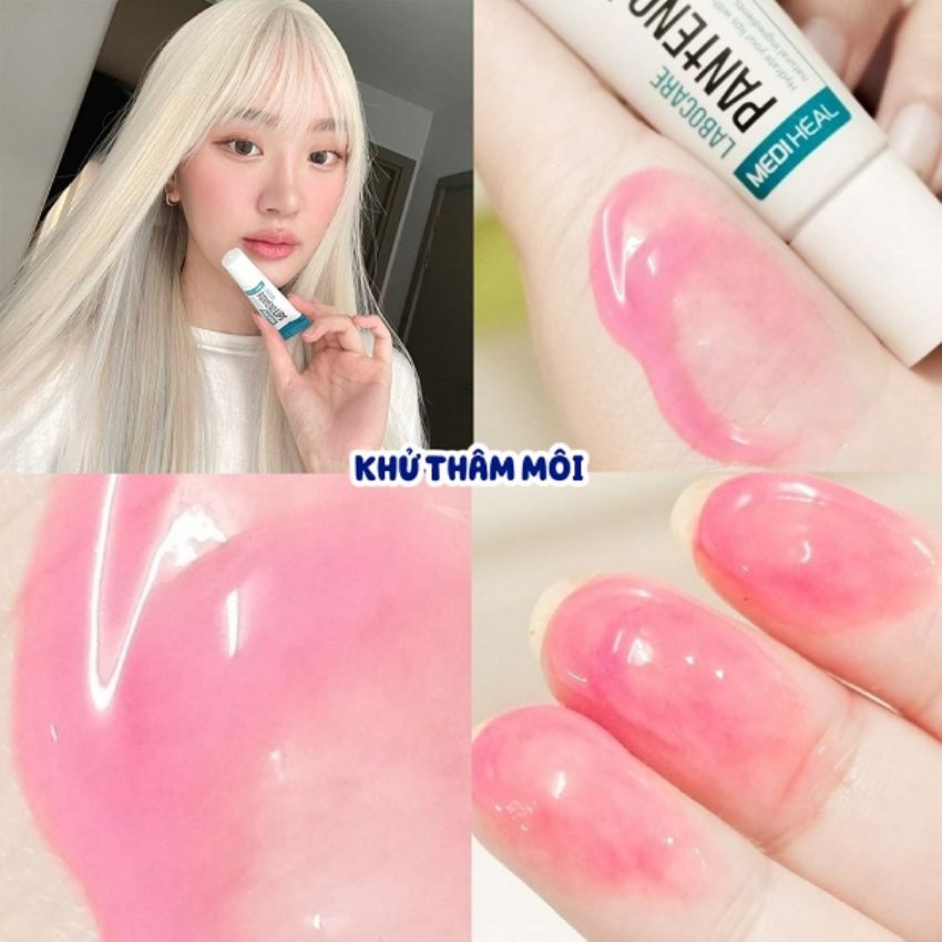 Son dưỡng mediheal màu xanh đỏ, son dưỡng giảm thâm môi hàn quốc chính hãng 10ml