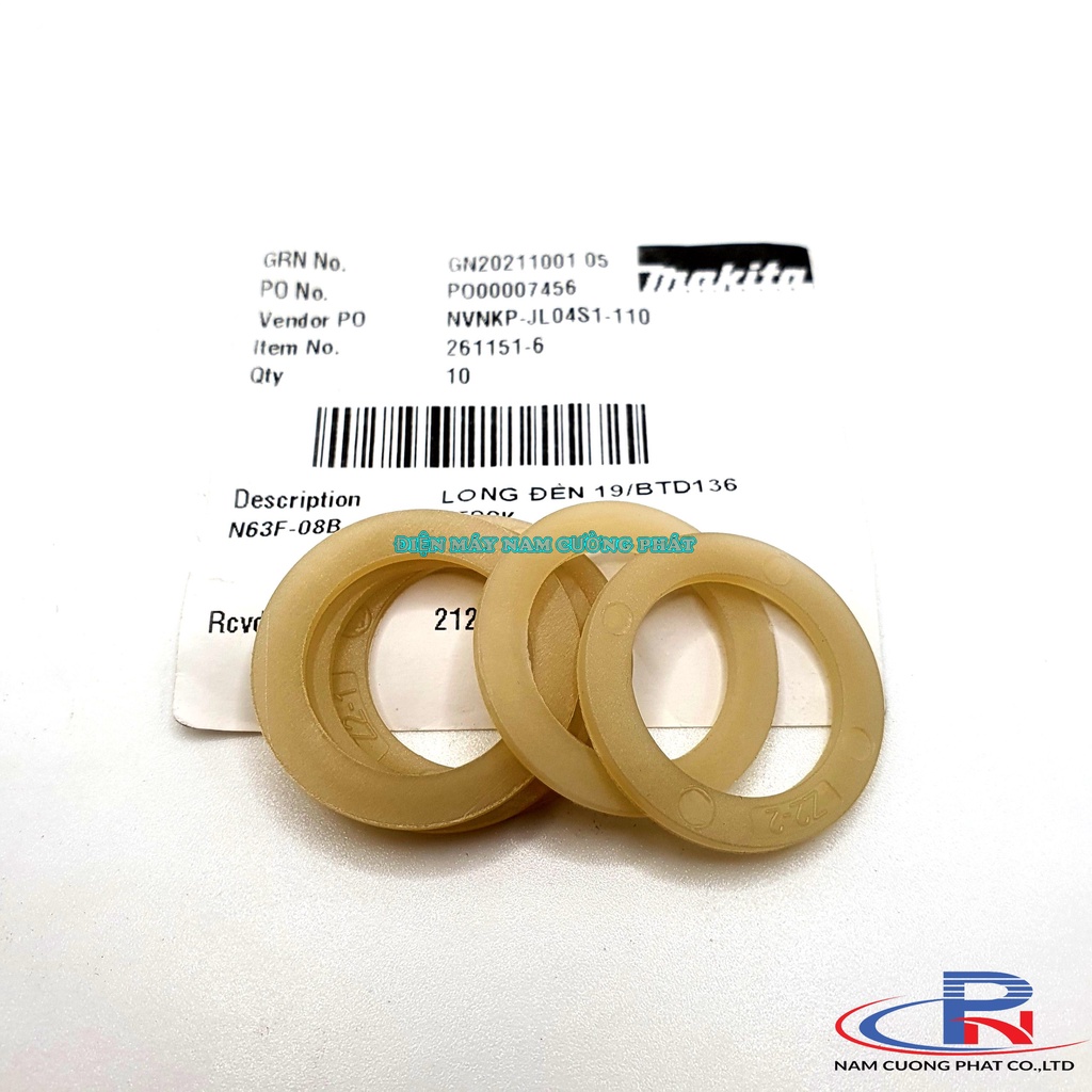 Đệm nylon chặn dầu cốt máy vặn vít DTD136 DTD146 DTD147 DTD149 DTD152 DTD153 261151-6