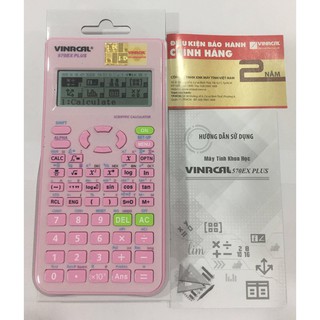 MÁY TÍNH VINACAL 570 EX PLUS - Màu Hồng