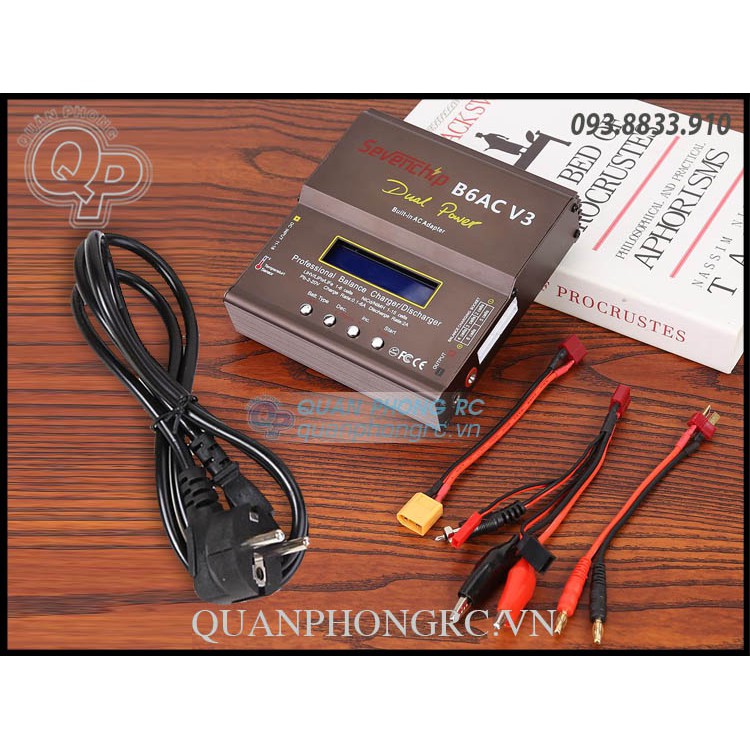 Bộ sạc cân bằng nâng cấp iMAX B6AC V3 80W LiHV / LiOn / LiPo / LiFe / NiCd / NiMH