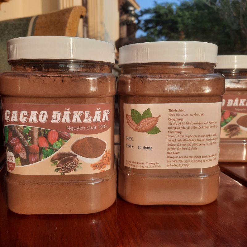 500g bột cacao nguyên chất - ảnh sản phẩm 2