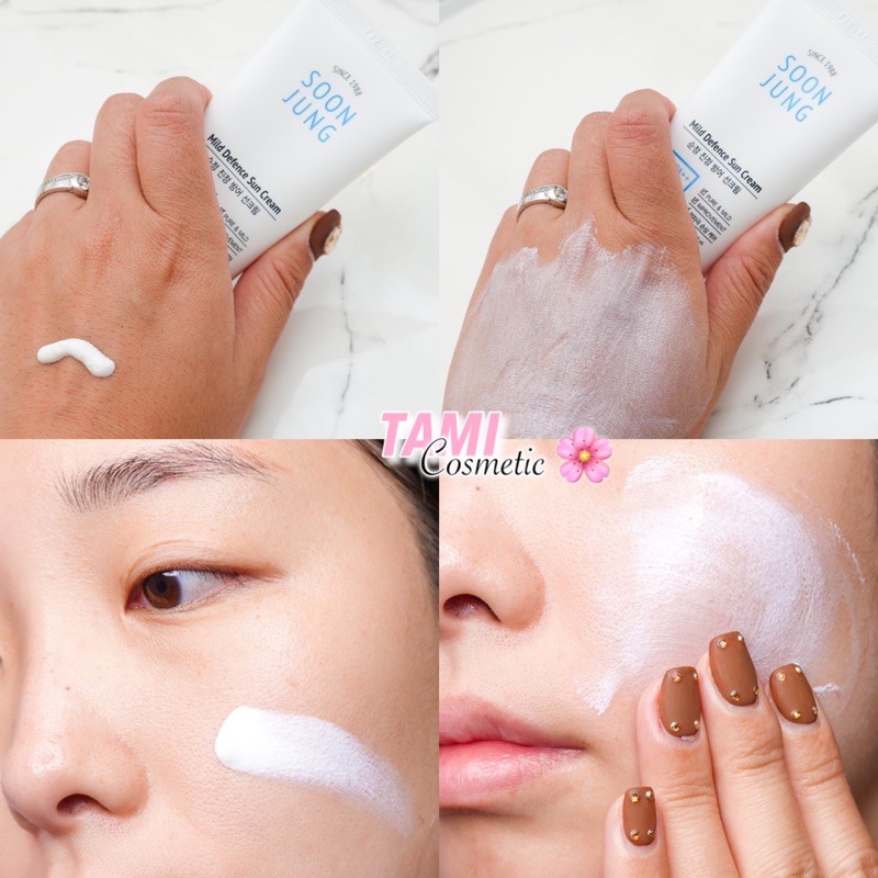 ( CÓ BILL ) KEM CHỐNG NẮNG ETUDE HOUSE SOON JUNG MILD DEFENCE SUN CREA