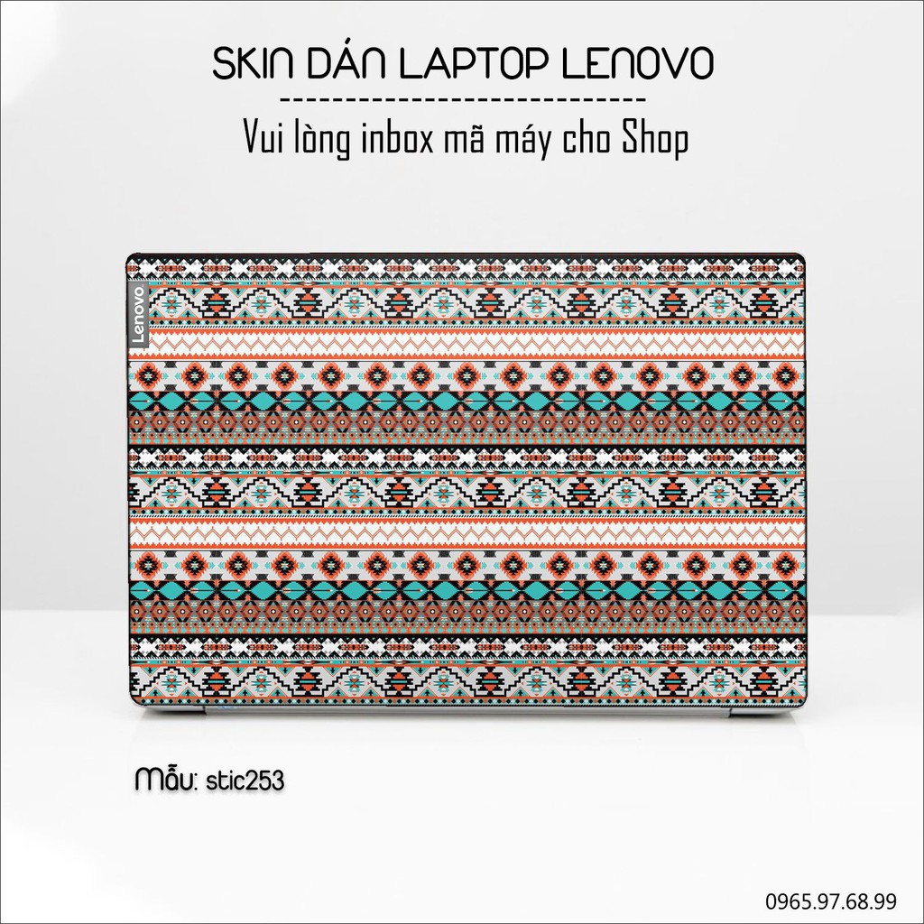 Skin dán Laptop Lenovo in hình South Western - stic253 (inbox mã máy cho Shop)
