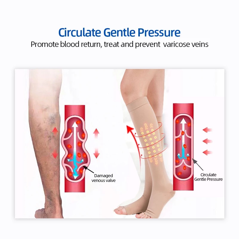 1 Đôi Tất Ống Chân Giảm Đau Cải Thiện Tình Trạng Giãn Tĩnh Mạch Cho Nam Và Nữ