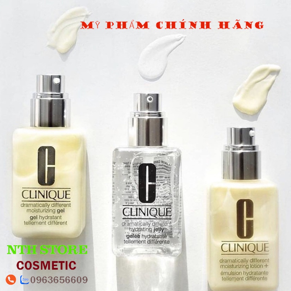 Kem lót  Clinique Dramatically Different Moisturizing dưỡng ẩm 125ml