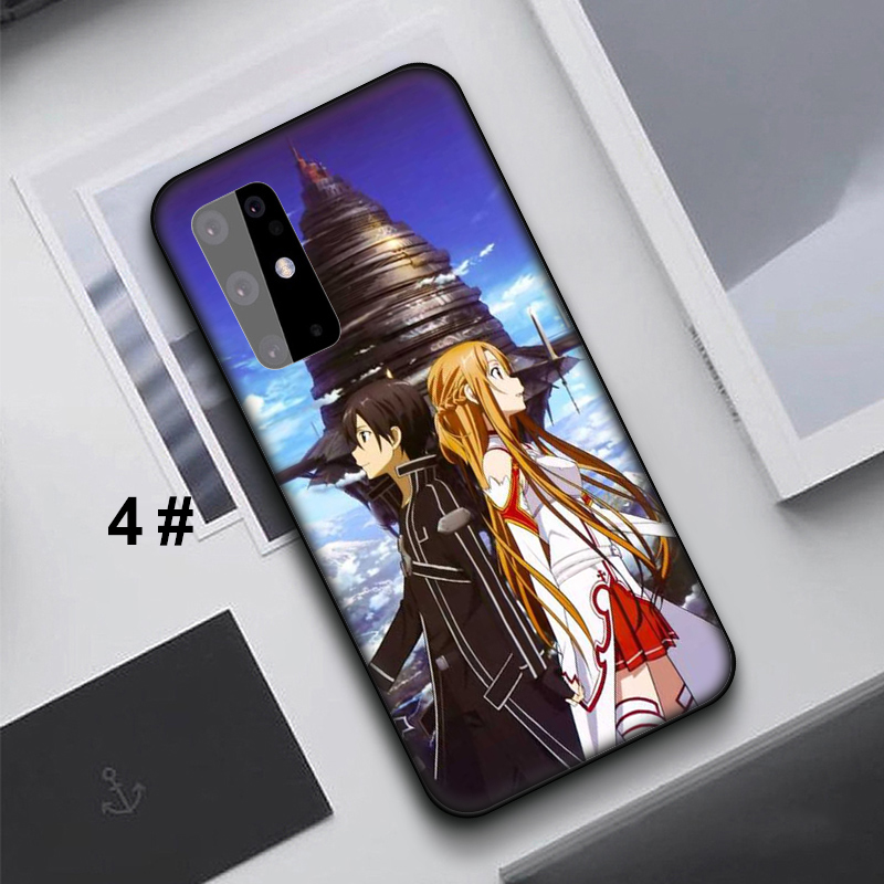 Ốp Lưng In Hình Lua88 Sword Art Online Cho Samsung Galaxy Note 20 Ultra 10 9 8 Plus A60 A70 A70s M40