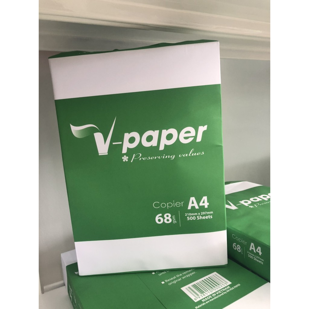 Giấy V-Paper A4 68gsm ( 500 tờ )