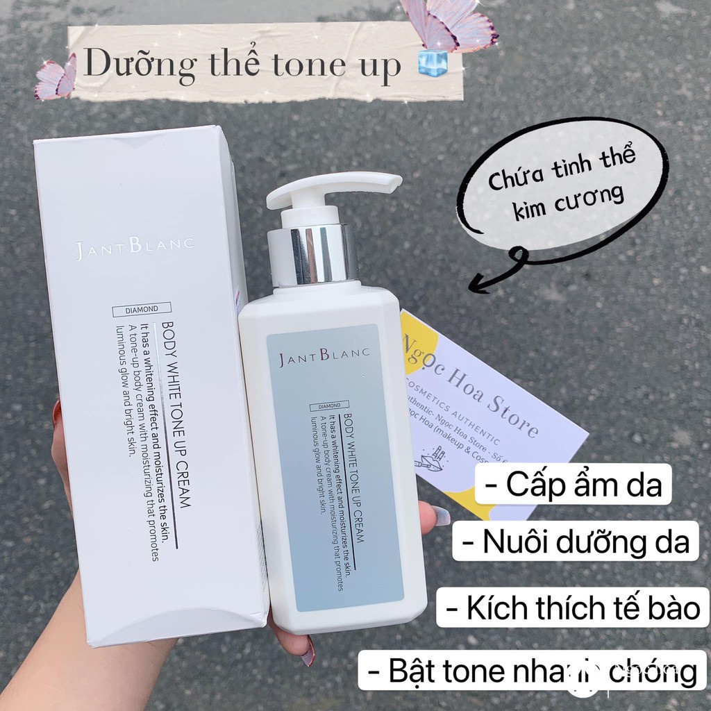 Kem Dưỡng Thể Kim Cương Jant Blanc Body 300ML Hàn Quốc Chính Hãng