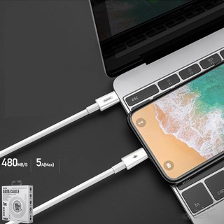 CÁP SẠC TYPE-C TO LIGHTNING REMAX RC-135L
