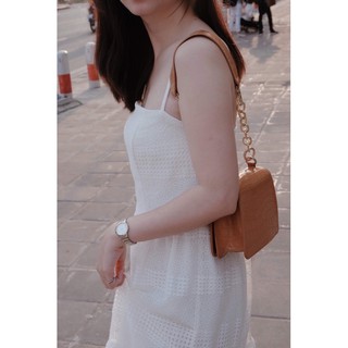 [HÀNG CÓ SẴN] Đầm ren trắng maxi