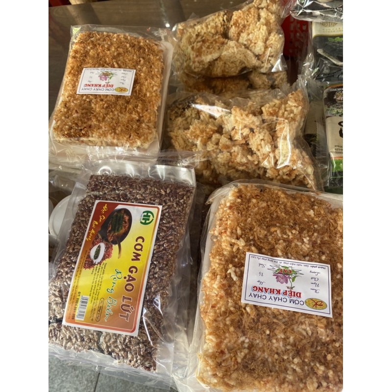 Cơm cháy chay Chà bông - chay mặn đều dùng được