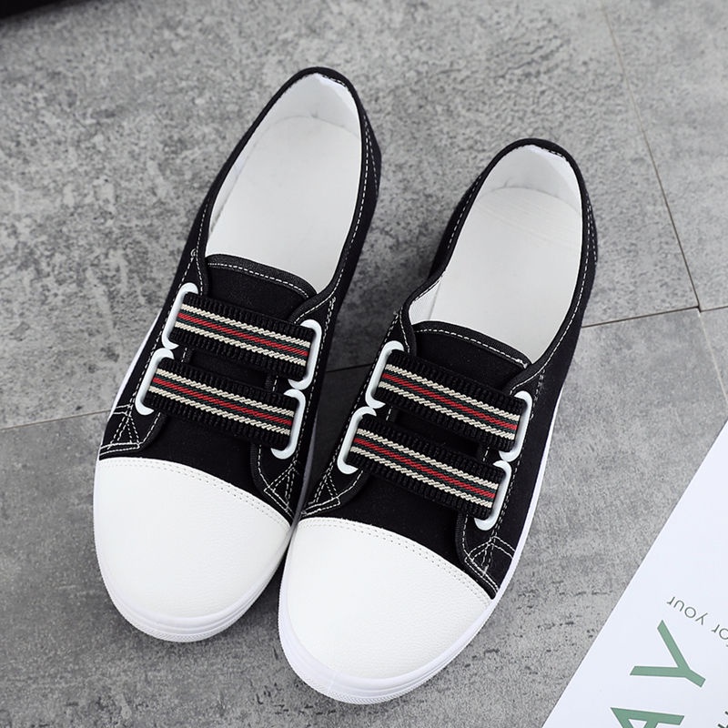 Giày Thể Thao Canvas Phong Cách Hàn Quốc Mới Cho Nữ