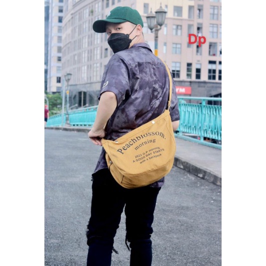 Túi Vải Canvas Cỡ Lớn Thời Trang 2022 Phong Cách Thời Trang Đường Phố