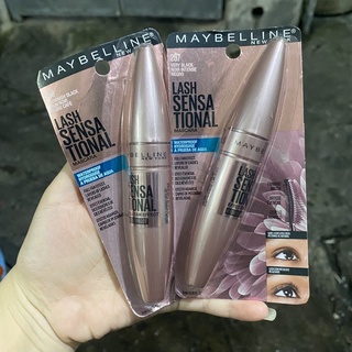MASCARA CHỐNG NƯỚC / DÀY / CONG MI MAYBELLINE LASH SENSATIONAL.