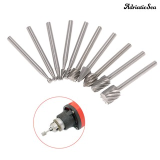 Bộ 10 Mũi Khoan Khắc Gỗ 3mm