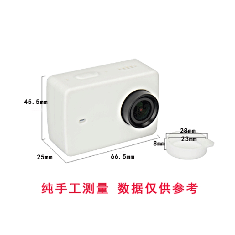 Ốp Lưng Silicon Mềm Bảo Vệ Camera Hành Trình Xiaoyi 2nd Genar 4k Yi4K