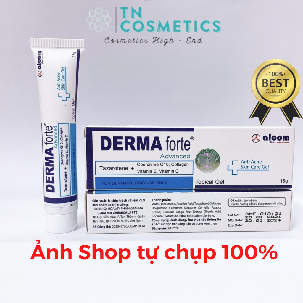 Gel Giảm Thâm Mụn Derma Forte 15g KTM1066