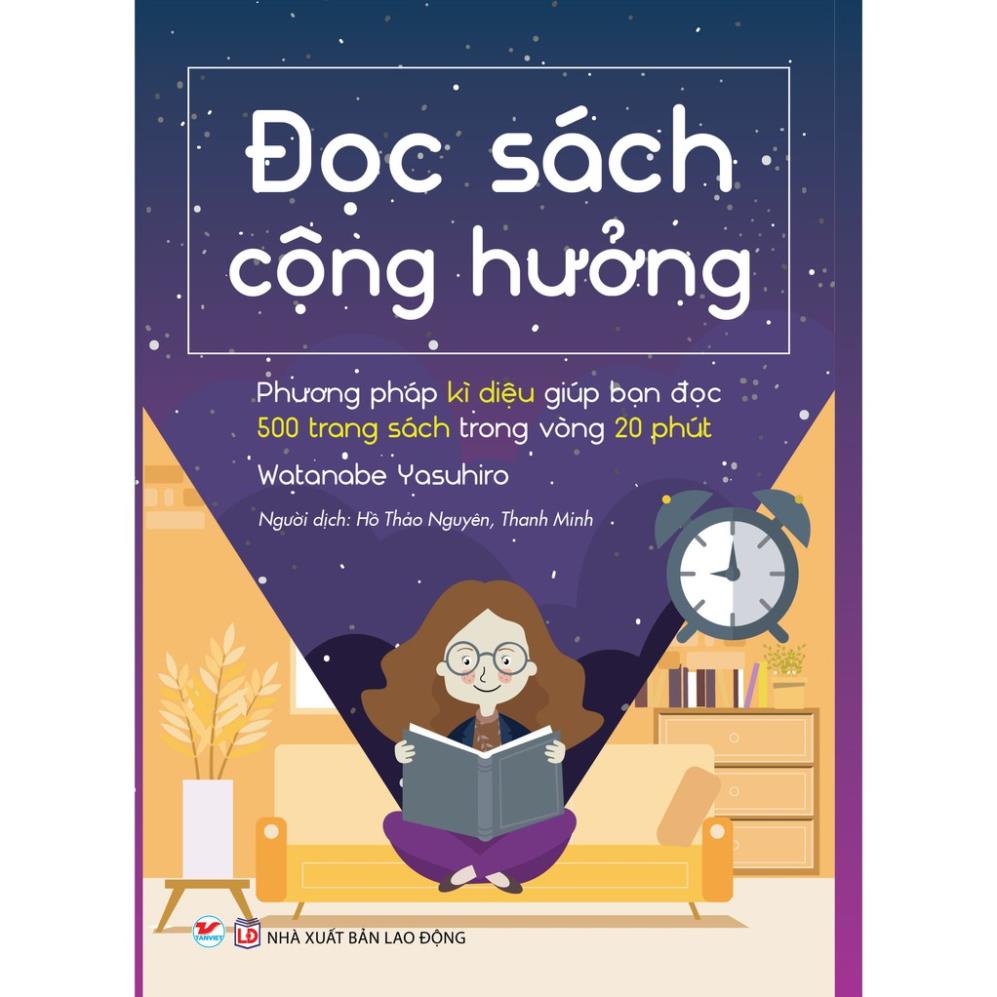 Sách - Đọc Sách Cộng Hưởng - Phương Pháp Kỳ Diệu Giúp Bạn Đọc 500 Trang Sách Trong Vòng 20 Phút - Tân Việt