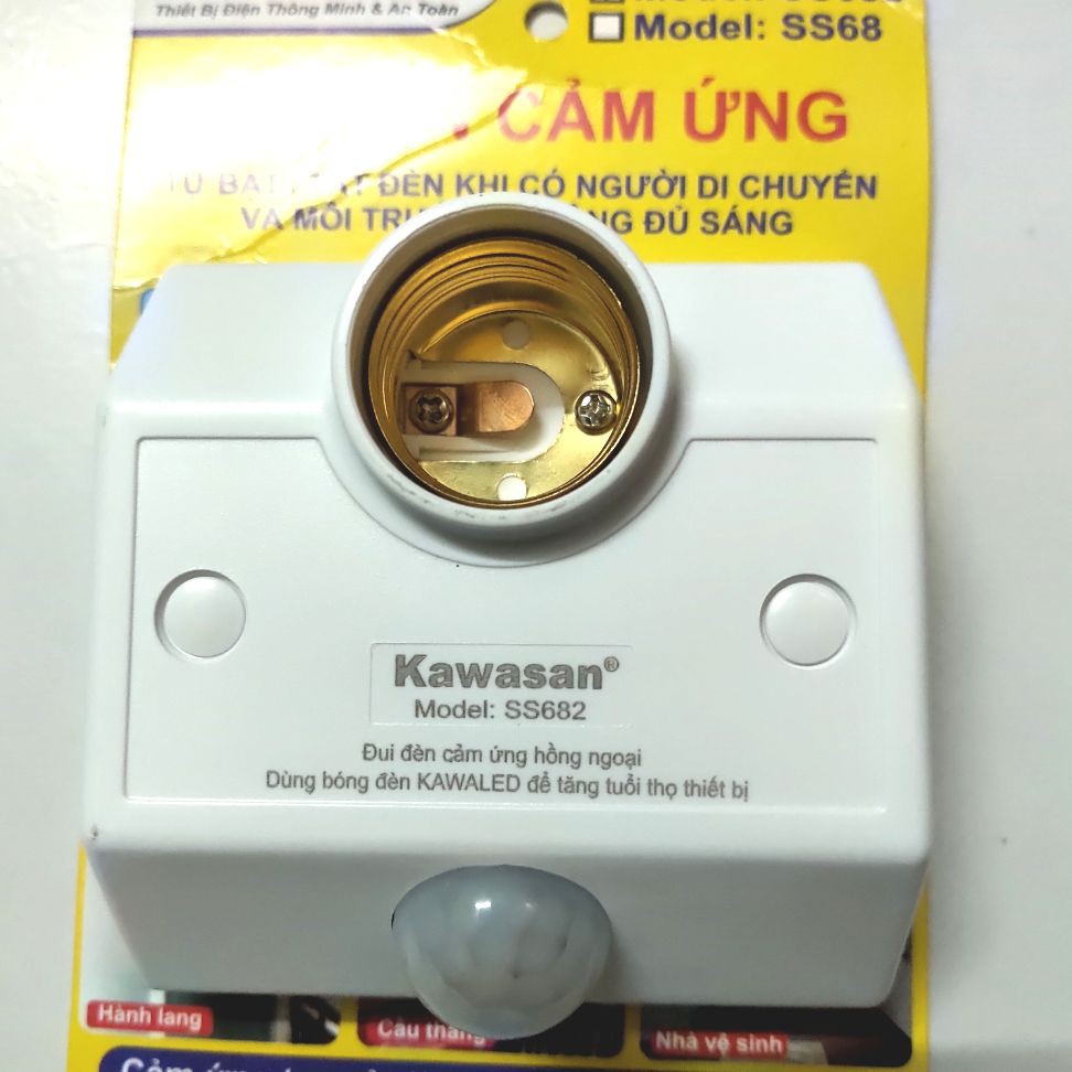 Đui đèn cảm ứng Kawasan -  SS682