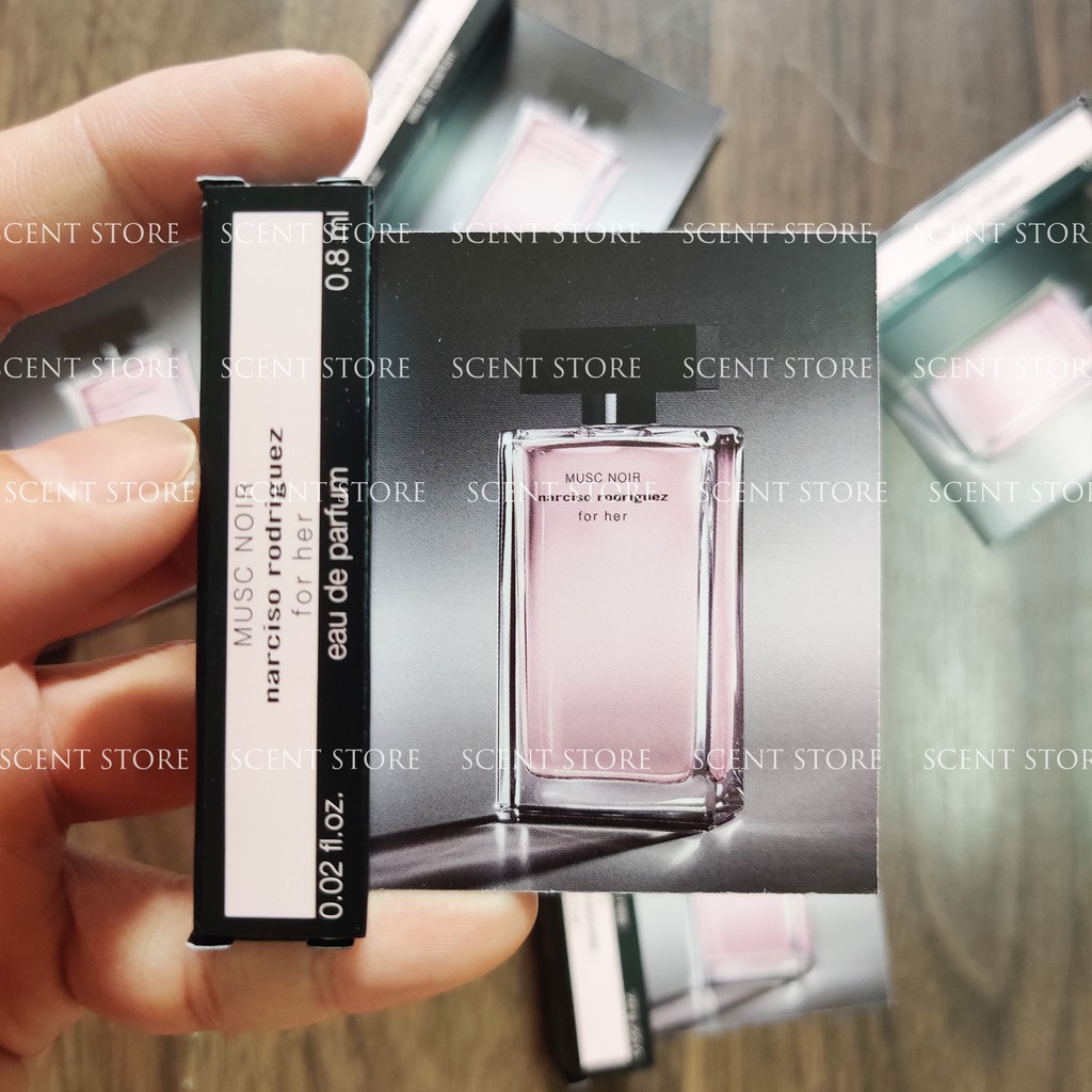 Scentstorevn - Vial chính hãng nước hoa Narciso for Her Musc Noir, Musc Noir Rose [0.8ml]