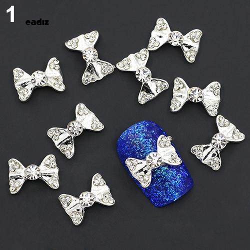 Set 10 miếng dán trang trí móng với thiết kế ấn tượng