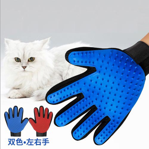 GĂNG TAY TẮM VÀ CHẢI LÔNG CHO CHÓ MÈO