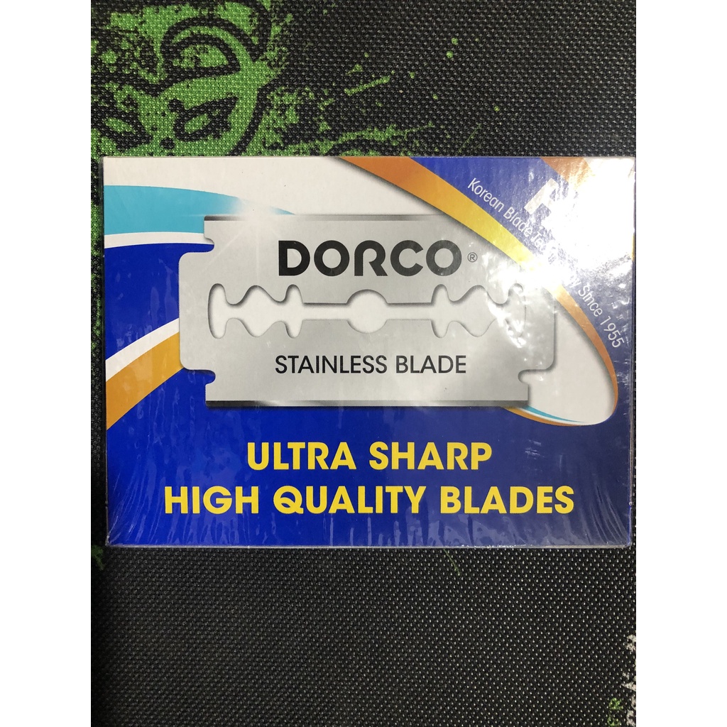 Dao cạo râu DORCO cao cấp (100 lưỡi/1 hộp)