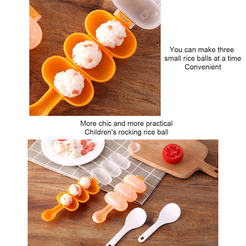 Khuôn Làm Cơm Nắm Bento Nori DIY Xinh Xắn Tiện Dụng