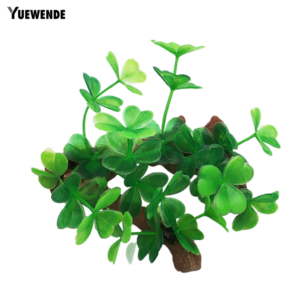 Yue.z Lá Táo Giả Bằng Gỗ Không Ô Nhiễm Trang Trí Bể Cá