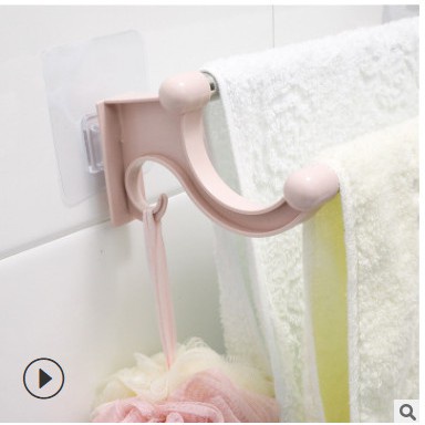 Bộ thanh inox treo khăn mặt khăn tắm dán tường trong nhà tắm, nhà vệ sinh(loại dài)
