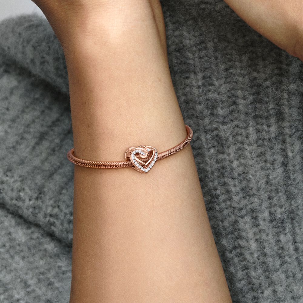 Hạt trái tim rối lấp lánh