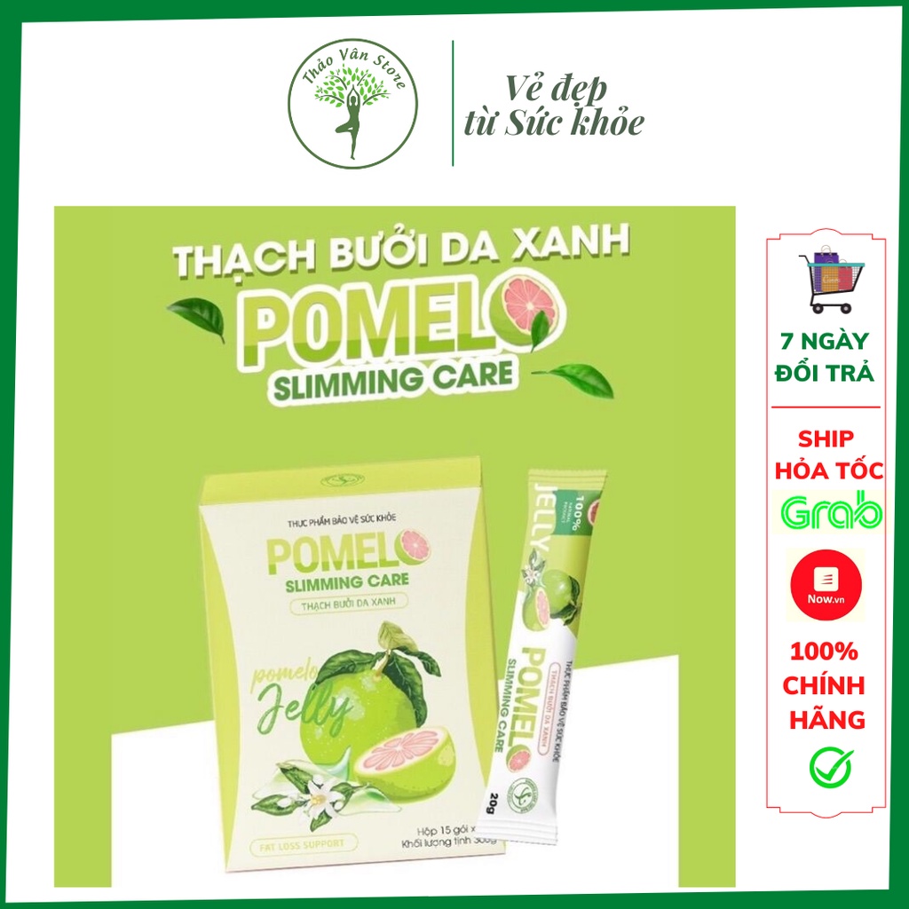 Thạch Bưởi Da Xanh POMEL SLIMMING, Giảm Cân, giảm Mỡ Hiệu Qủa An Toàn [ CHÍNH - HÃNG ]